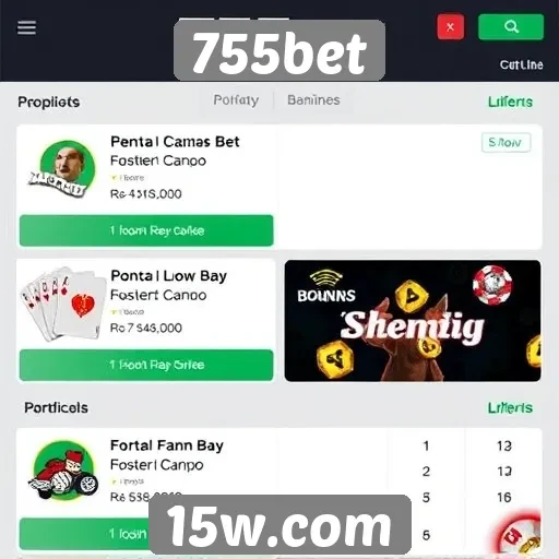 Ofertas de bônus disponíveis no 755bet